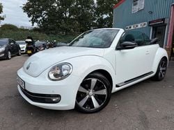 White Used 2015 VW Beetle Sportline Cabriolet | £9,980 (Fair price)