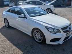 White Used 2014 Mercedes E220 AMG Coupe | £5,995 (Super price)