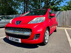 Red Used 2011 Peugeot 107 Hatchback | £3,850 (Good price)