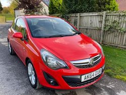 Red Used 2014 Vauxhall Corsa Excite Hatchback | £3,590 (Good price)