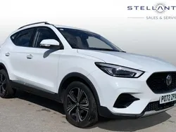 White Used 2022 MG ZS Excite Sedan | £13,051 (Fair price)