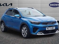 Azure blue Used 2023 Kia Stonic GT-Line SUV | £17,299 (Fair price)