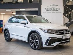 White Used 2022 VW Tiguan R-line SUV | £27,480 (Fair price)