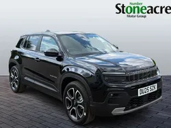 Black New 2025 Jeep Avenger Summit SUV | £25,000 (A bit pricey)