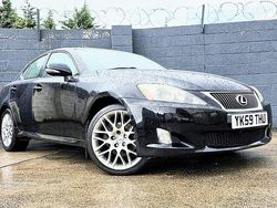 Black Used 2009 Lexus IS220d Sedan | £2,295