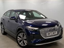 Blue Used 2022 Audi Q4 e-tron Sport SUV | £22,498 (Expensive)