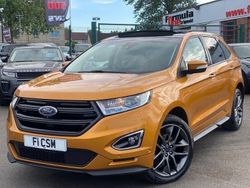 Orange Used 2016 Ford Edge Sport SUV | £11,990 (A bit pricey)