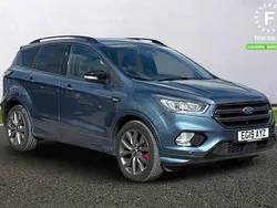 Blue Used 2019 Ford Kuga ST-Line SUV | £12,599 (Fair price)
