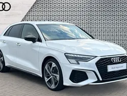 White Used 2023 Audi A3 Comfort Hatchback | £29,851 (Expensive)