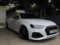 Glacier white metallic Used 2020 Audi RS4 Estate | £49,990 (Fair price)