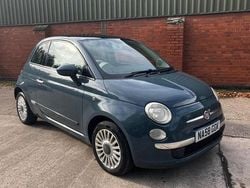 Blue Used 2008 Fiat 500 Lounge Hatchback | £3,695 (Fair price)