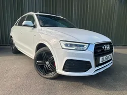 White Used 2015 Audi Q3 S-line plus SUV | £10,995 (Fair price)