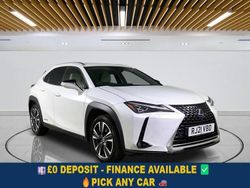 White Used 2021 Lexus UX E-FOUR SUV | £19,849