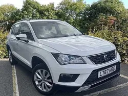 White Used 2017 Seat Ateca Ecomotive SUV | £8,990 (Fair price)