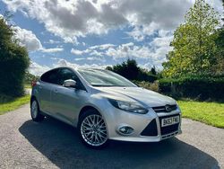 Silver Used 2013 Ford Focus Zetec Hatchback | £2,990 (Fair price)