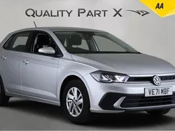 Silver Used 2022 VW Polo Life Hatchback | £13,175 (Good price)