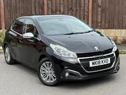Black Used 2018 Peugeot 208 Allure Hatchback | £4,295 (Fair price)