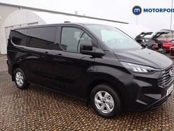 Black New 2025 Ford Transit Custom Limited Van | £28,749 (Fair price)