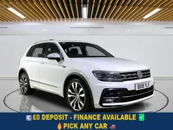 White Used 2018 VW Tiguan R-line SUV | £19,499 (Fair price)