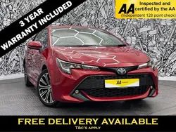 Red Used 2019 Toyota Corolla Design Hatchback | £15,495 (Fair price)