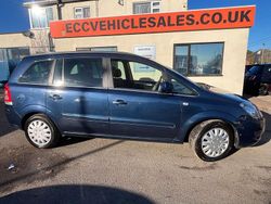 Blue Used 2011 Vauxhall Zafira MPV | £3,495 (Fair price)
