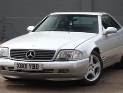 Silver Used 2001 Mercedes SL320 Cabriolet | £6,799