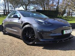 Grey Used 2021 Tesla Model 3 Long Range AWD Sedan | £18,490 (Expensive)