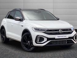 Pure white with black roof New 2025 VW T-Roc Black Edition SUV | £30,750 (Fair price)