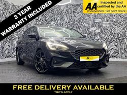 Black Used 2020 Ford Focus ST Hatchback | £17,295 (Fair price)