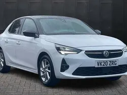White Used 2020 Vauxhall Corsa SRi Hatchback | £10,389 (Fair price)