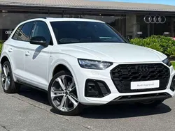 White Used 2024 Audi Q5 Black Edition SUV | £44,795 (Expensive)