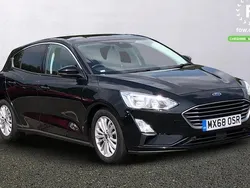 Black Used 2019 Ford Focus Titanium Hatchback | £10,899 (Fair price)