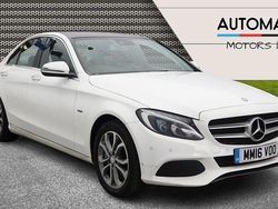 White Used 2016 Mercedes C350e Premium Plus Sedan | £8,990 (Fair price)