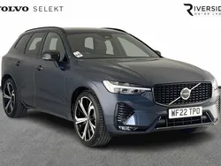 Denim blue Used 2022 Volvo XC60 R-Design Pro SUV | £36,450 (A bit pricey)