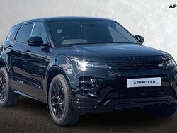 Black Used 2025 Land Rover Range Rover evoque SUV | £41,239