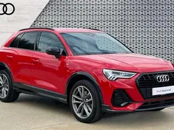 Red Used 2023 Audi Q3 Black Edition SUV | £31,565 (Fair price)
