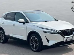 White Used 2024 Nissan Qashqai Tekna SUV | £25,096 (Expensive)