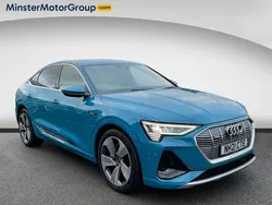 Blue Used 2021 Audi e-tron S-Line SUV | £26,490 (Good price)