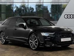 Black Used 2024 Audi A6 Black Edition Estate | £40,459 (Expensive)