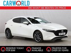 White Used 2021 Mazda 3 Inclusive Hatchback | £16,788 (A bit pricey)