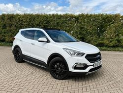 White Used 2015 Hyundai Santa Fe Premium SE SUV | £13,500 (A bit pricey)