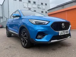 Blue Used 2021 MG ZS Exclusive Sedan | £11,200 (Fair price)