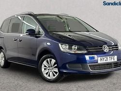 Blue Used 2021 VW Sharan SE MPV | £19,245 (Fair price)