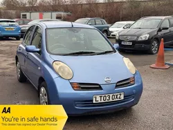 Blue Used 2003 Nissan Micra SE Hatchback | £1,500 (Super price)