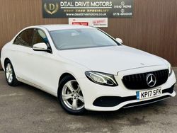 White Used 2017 Mercedes E200 SE Sedan | £12,990 (Fair price)