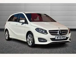 Cirrus white Used 2015 Mercedes B180 MPV | £9,995 (Fair price)