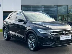 Black Used 2024 VW T-Roc R-line SUV | £27,481 (Fair price)