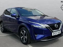 Blue Used 2022 Nissan Qashqai N-Connecta SUV | £16,894 (Fair price)