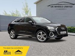 Black Used 2021 Audi Q3 Sportback S-Line SUV | £24,390 (Good price)