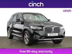 Black Used 2021 BMW X3 xLine SUV | £26,199 (Fair price)
